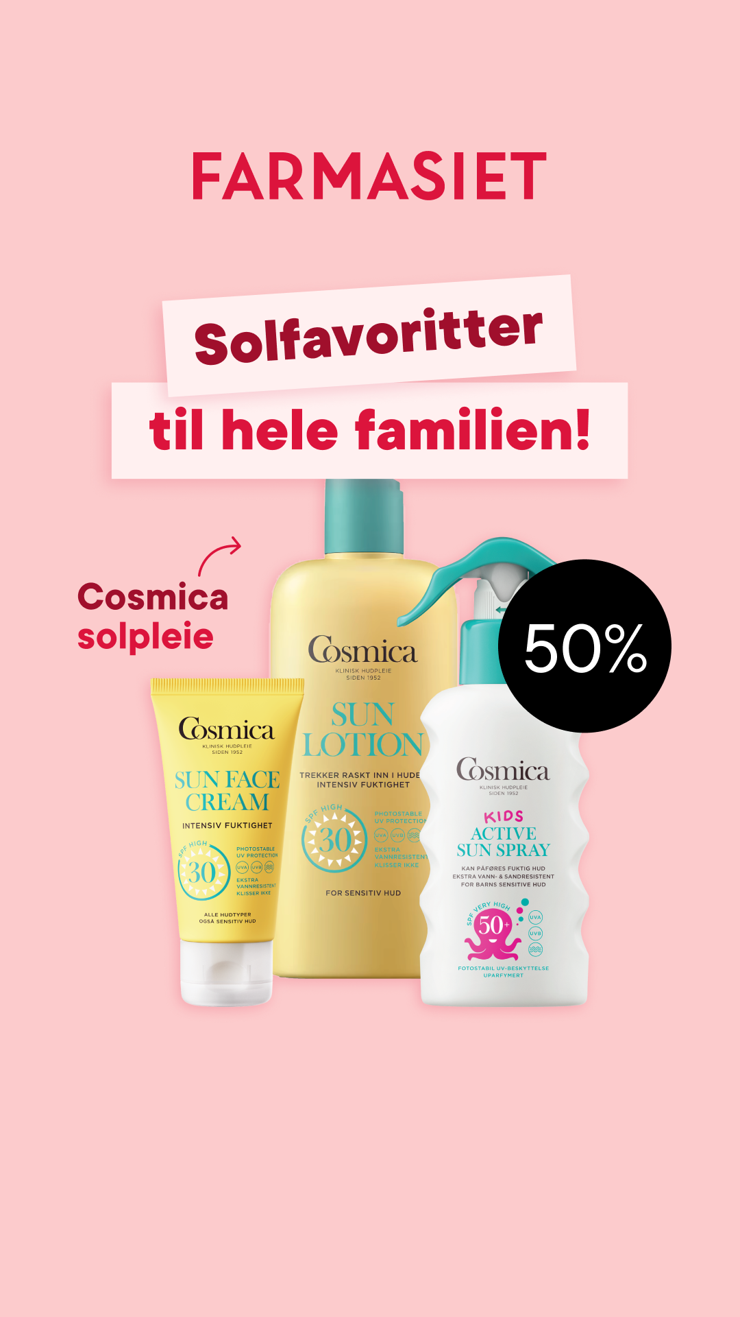 Farmasiet Facebook ad