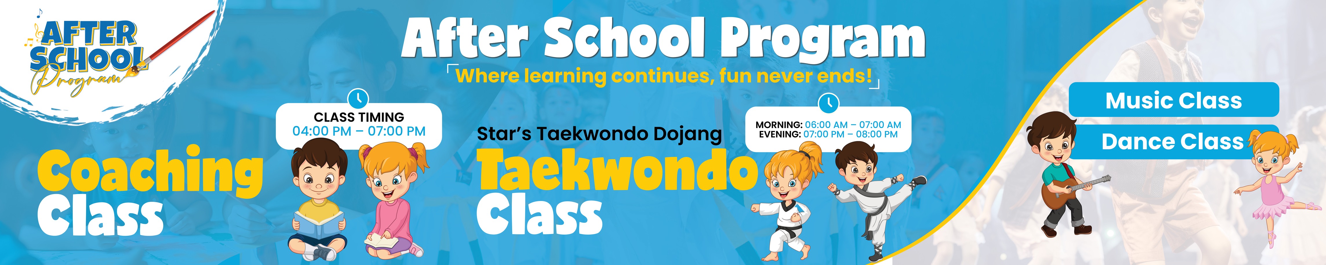 After School Program Facebook ad: ๐๐๐ญ๐๐ซ ๐๐๐ก๐จ๐จ๐ฅ ๐๐ซ๐จ๐ ๐ซ๐๐ฆ -๐๐ก๐๐ซ๐โฆ