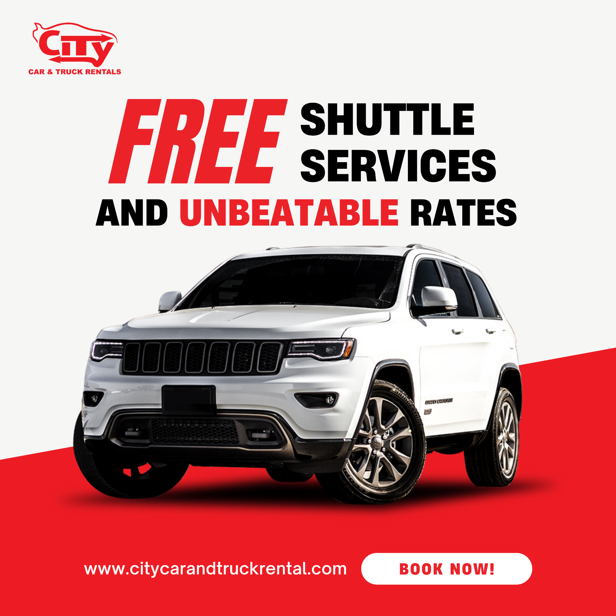 City Car & Truck Rental Facebook ad