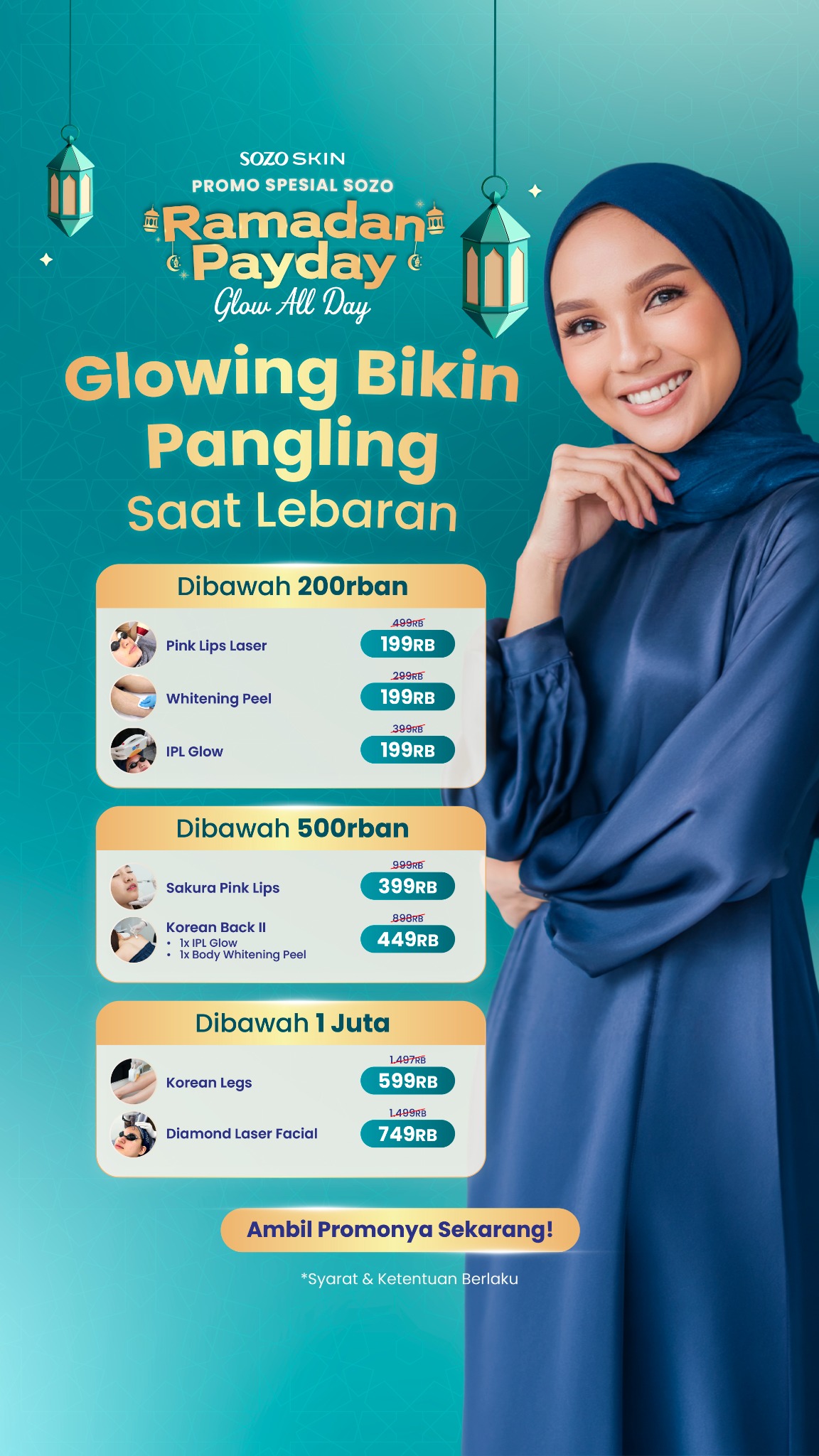 Sozo Skin Clinic Facebook ad
