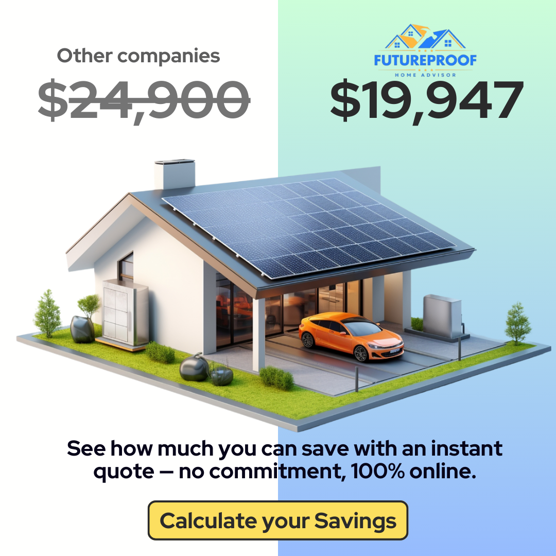 Futureproof Home Advisor Facebook ad: Calculate your savings