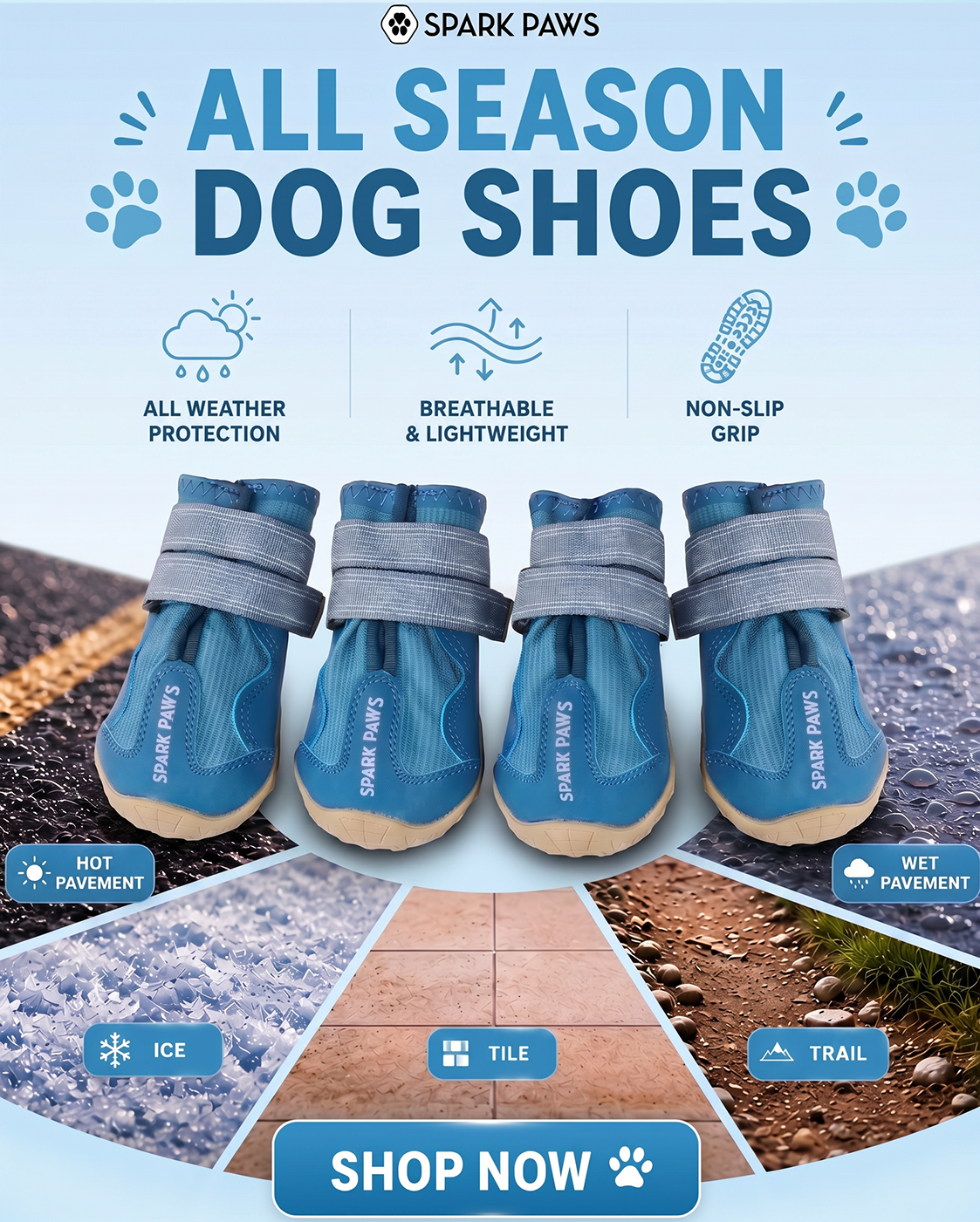 Spark Paws Facebook ad
