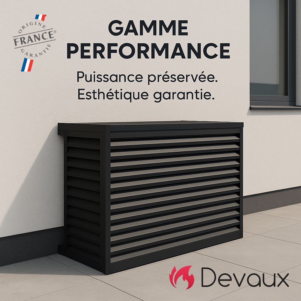 Devaux Facebook ad: Cache clim haute performance