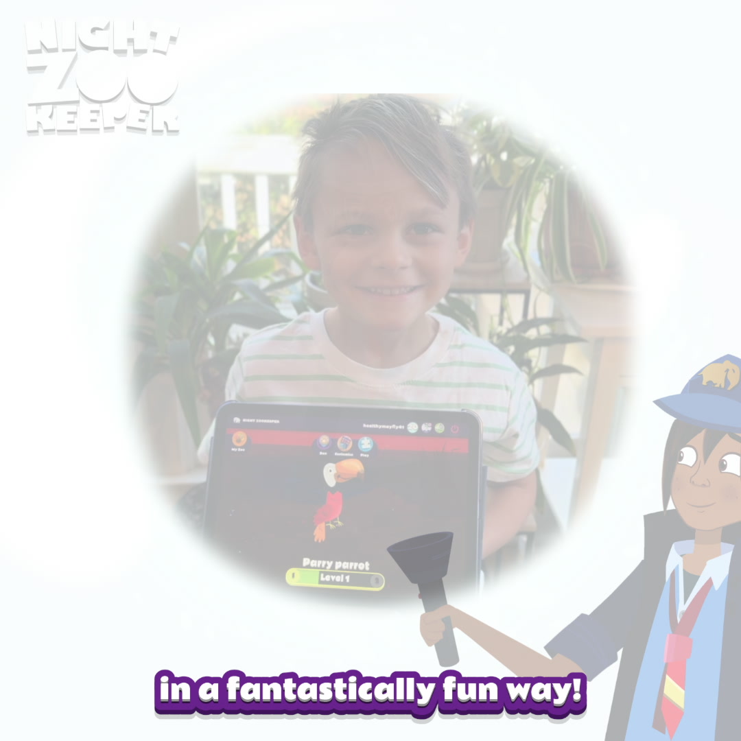 Night Zookeeper Facebook ad: Unleash Your Child's Confidence!