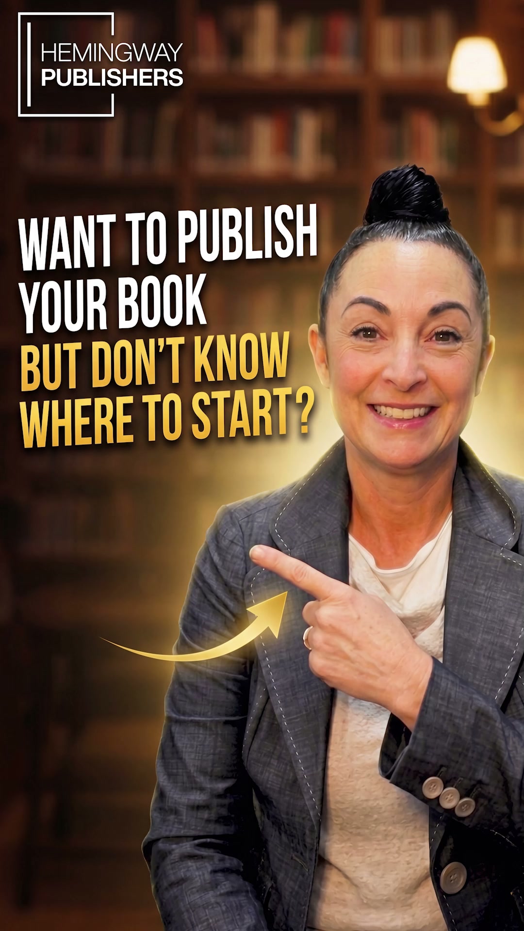 Hemingway Publishers Facebook ad: Connect with a Publishing Expert