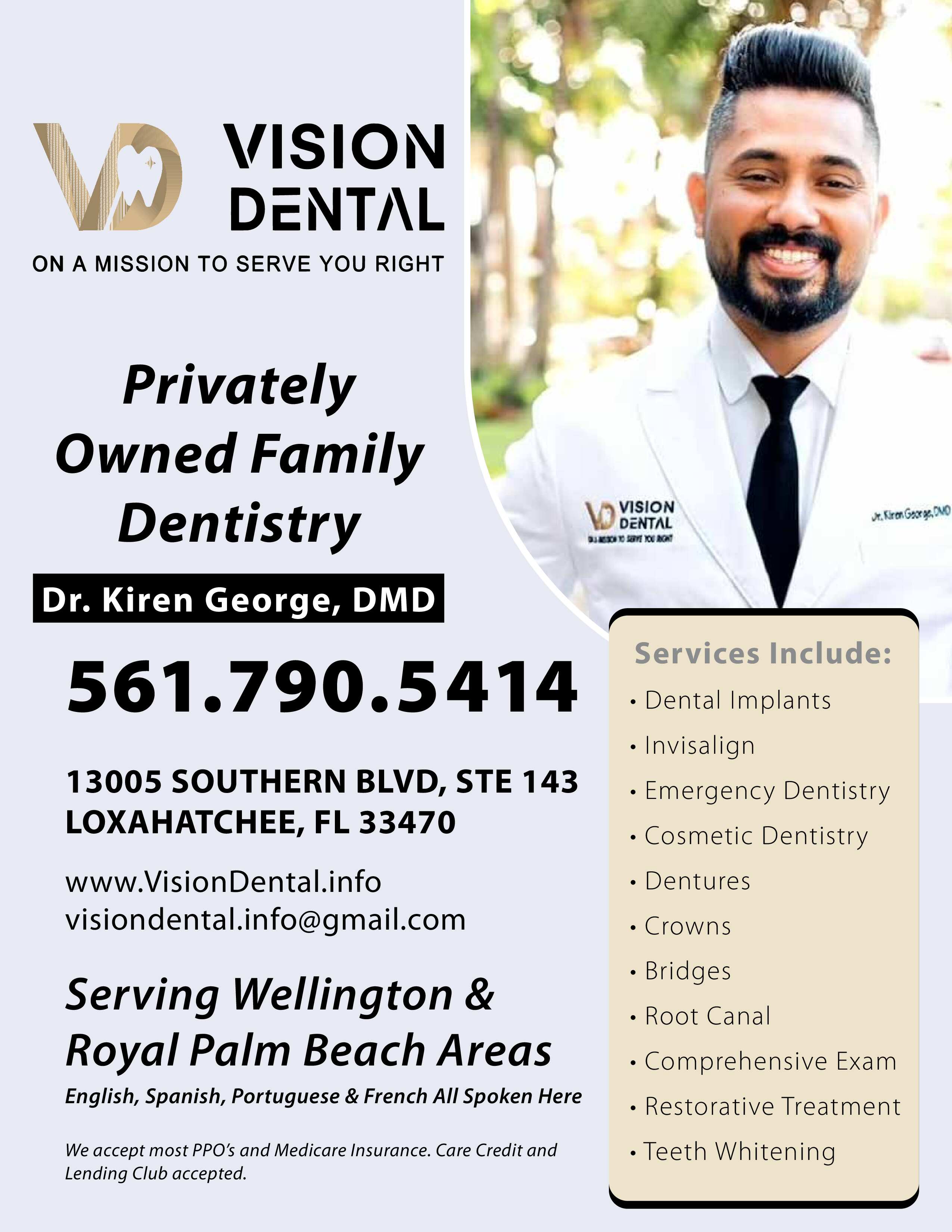 Vision Dental Facebook ad: Vision Dental | Dentist Loxahatchee & Royal Palm Beach, FL