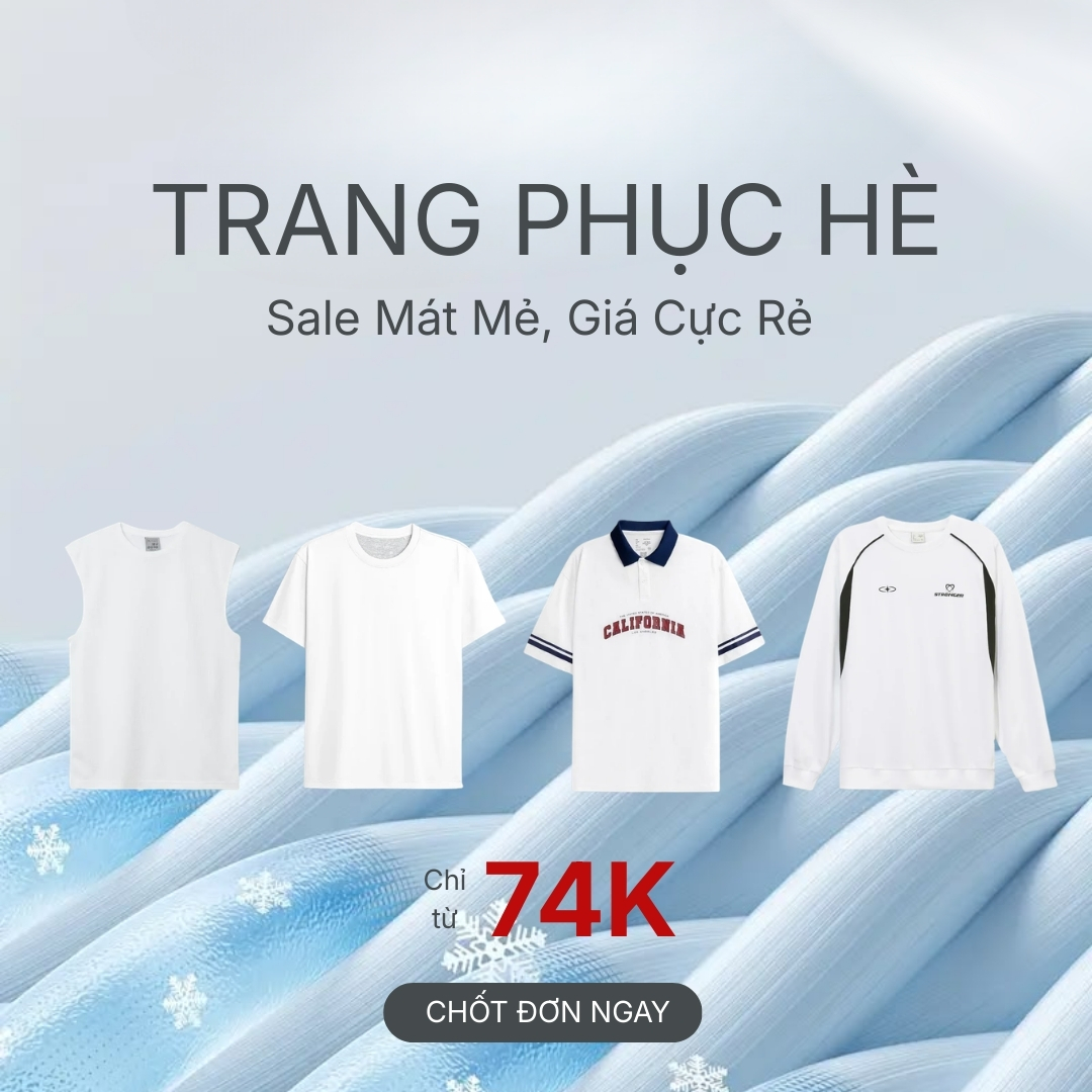 YaMe Shop Facebook ad: Nắng tháng 3 bắt đầu gắt rồi anh…