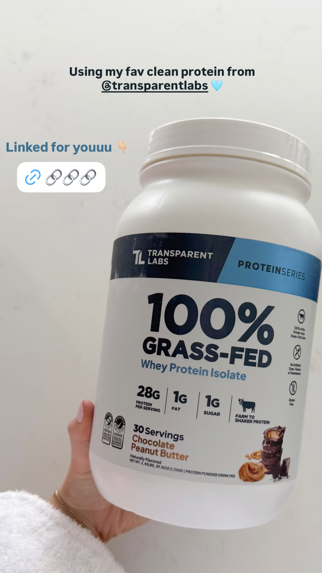 Transparent Labs Facebook ad