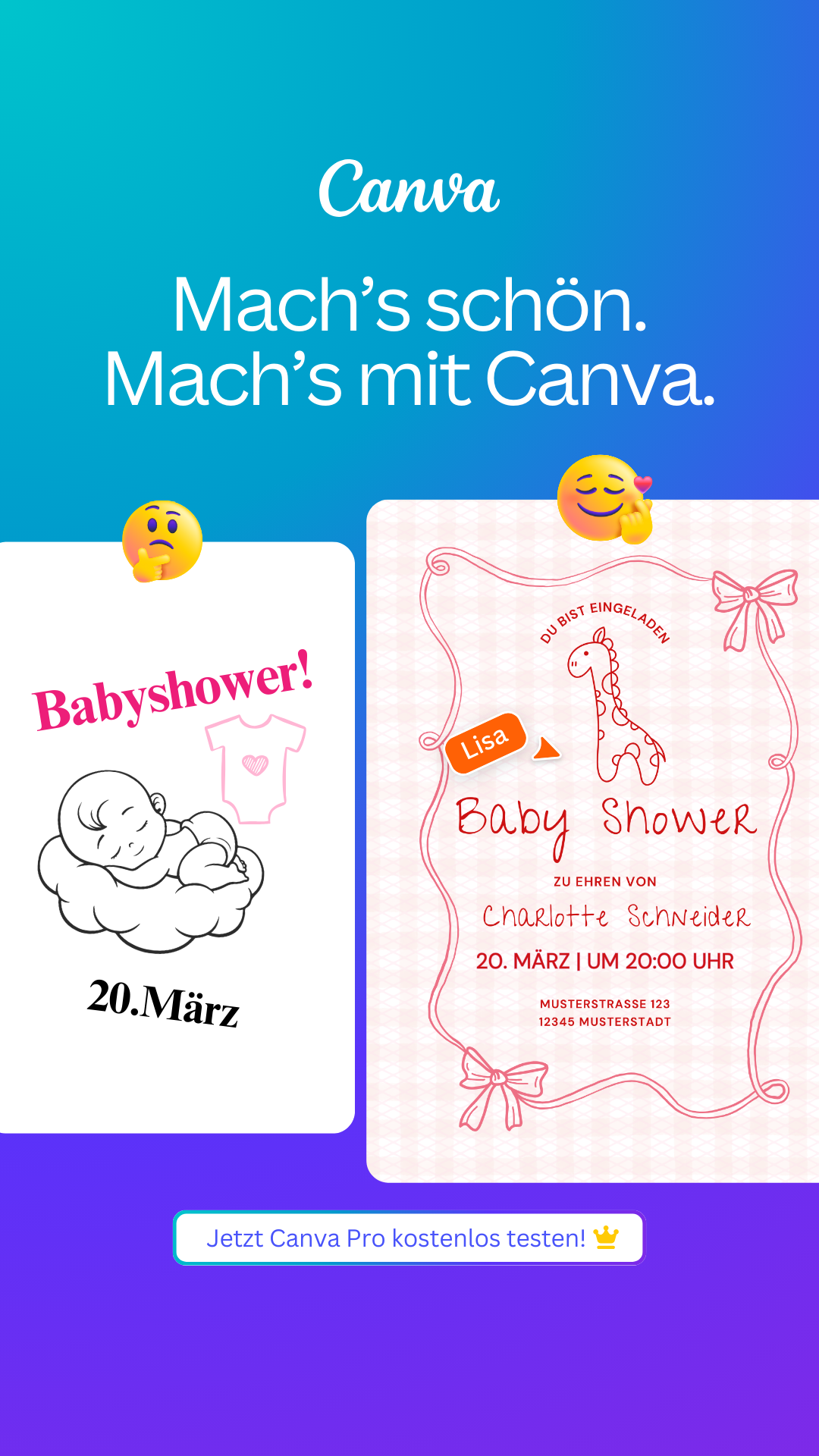 Canva Facebook ad