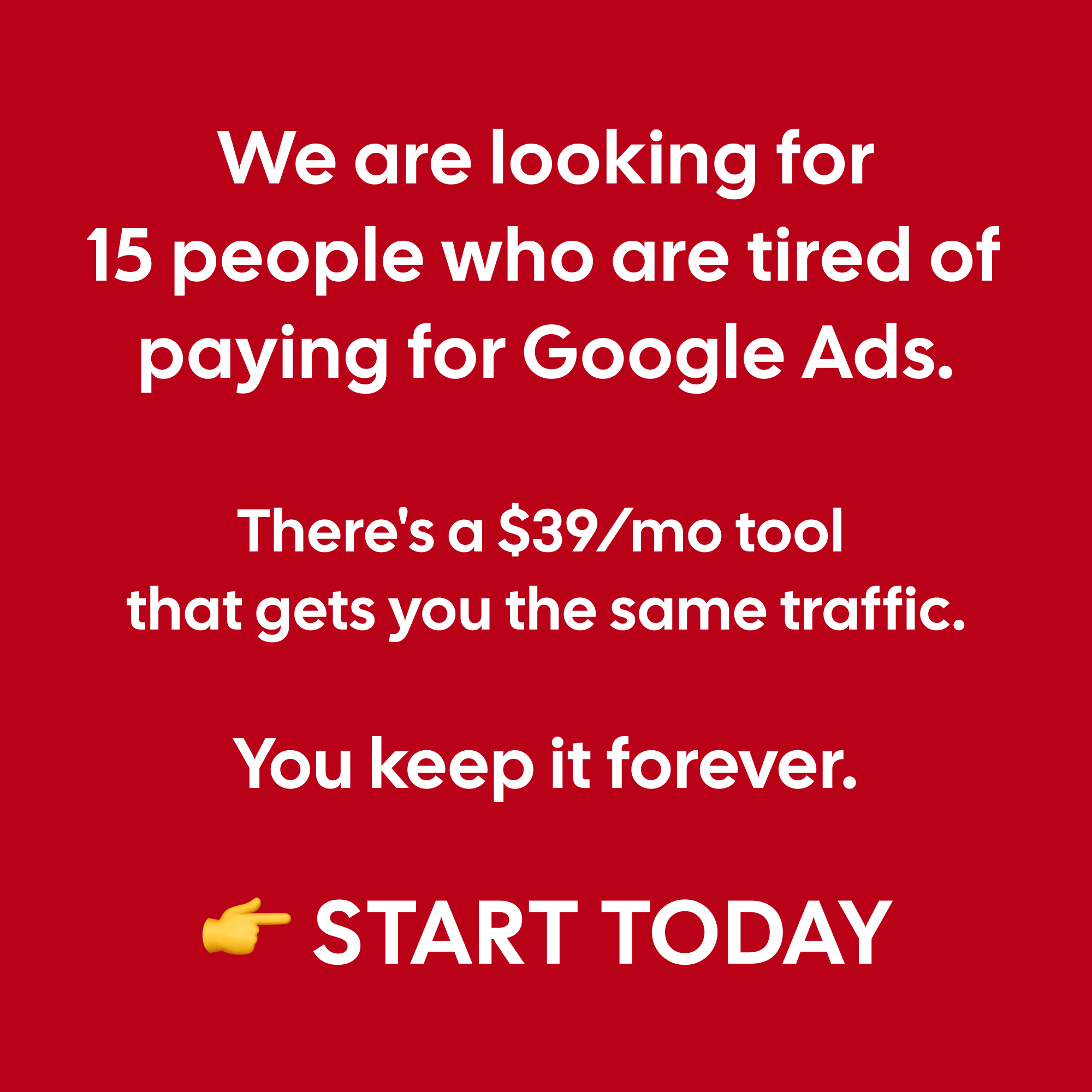 Soro SEO Facebook ad