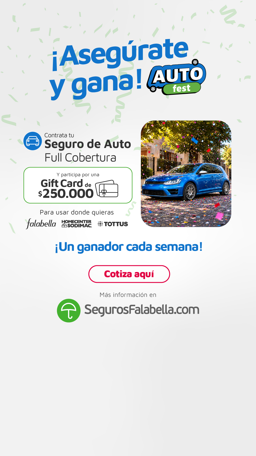 Seguros Falabella Chile Facebook ad