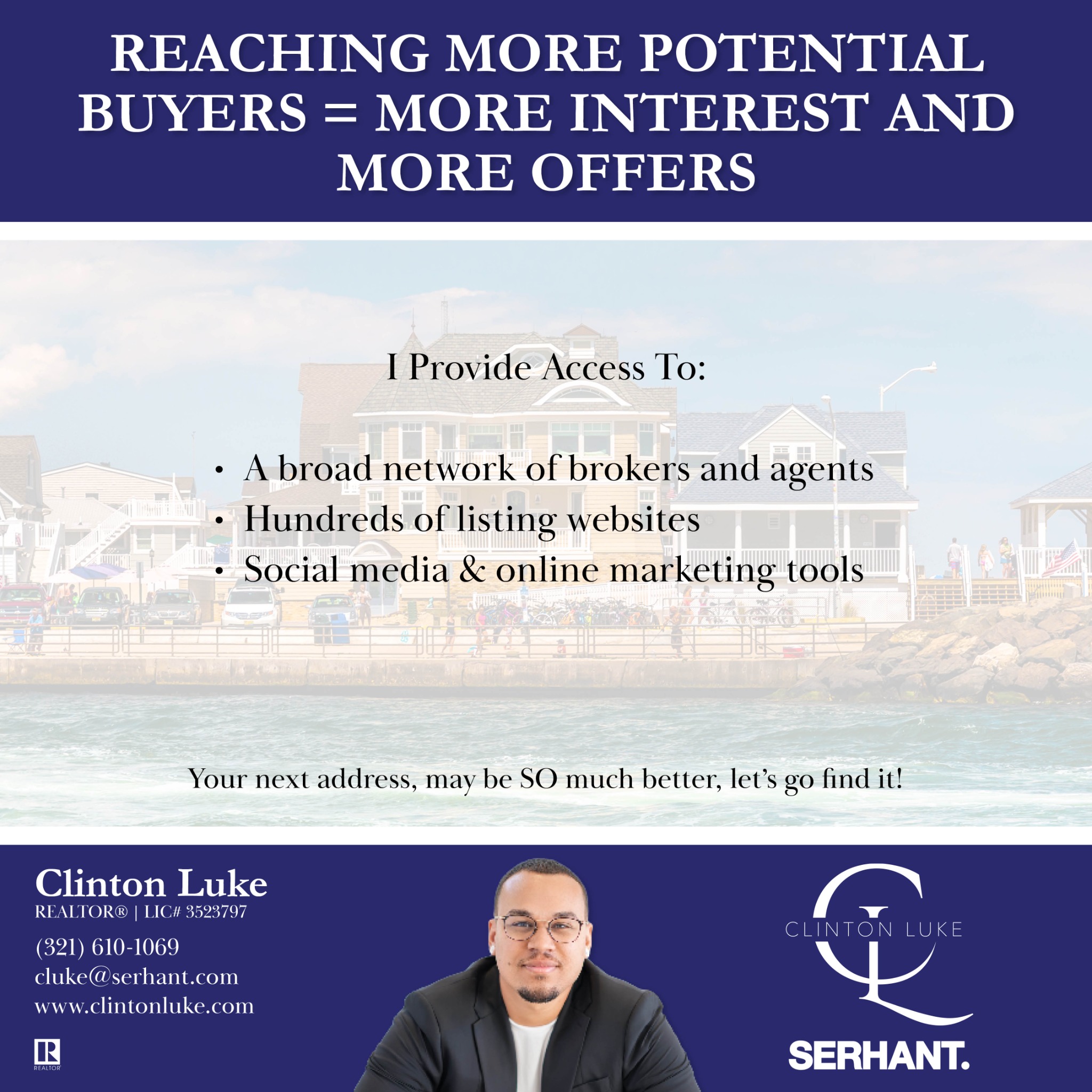Clinton Luke, Realtor Facebook ad