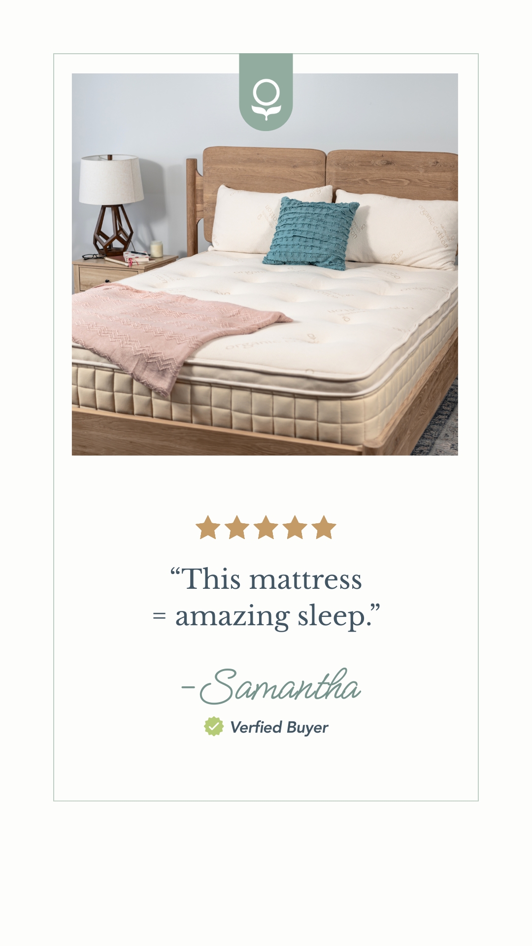 Naturepedic Facebook ad