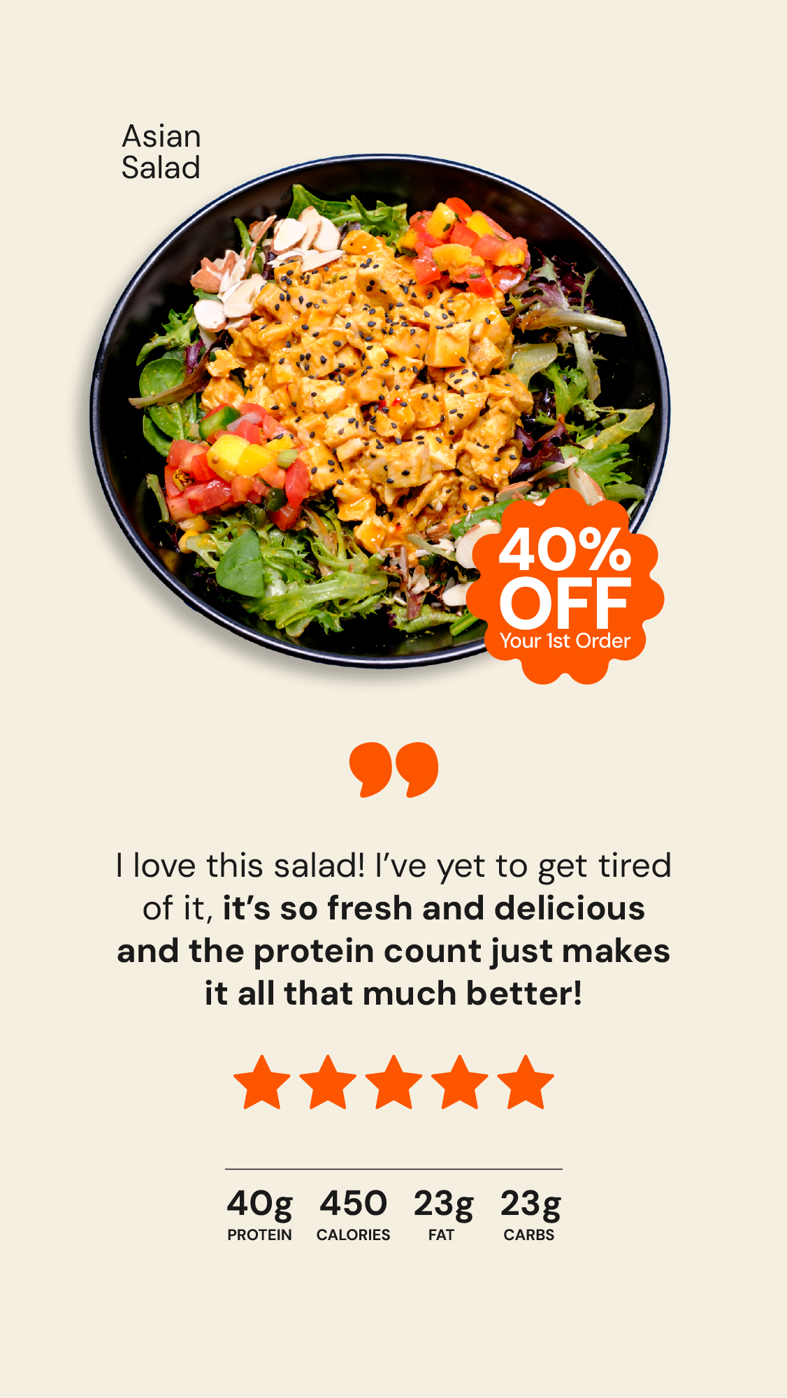 My Fit Foods - Meals That Work Facebook ad