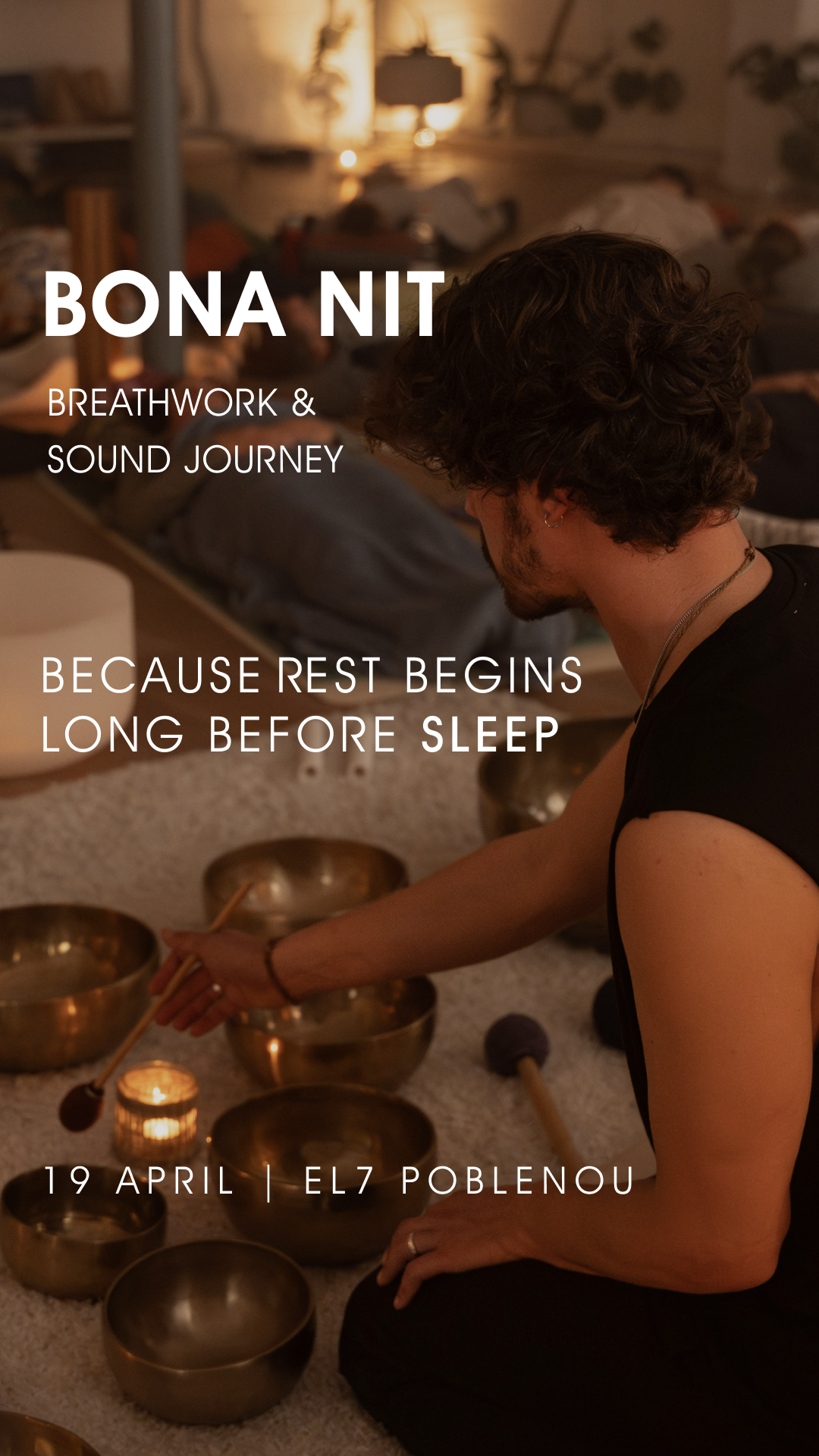Antara.be Facebook ad: Breath & Sound for deep rest