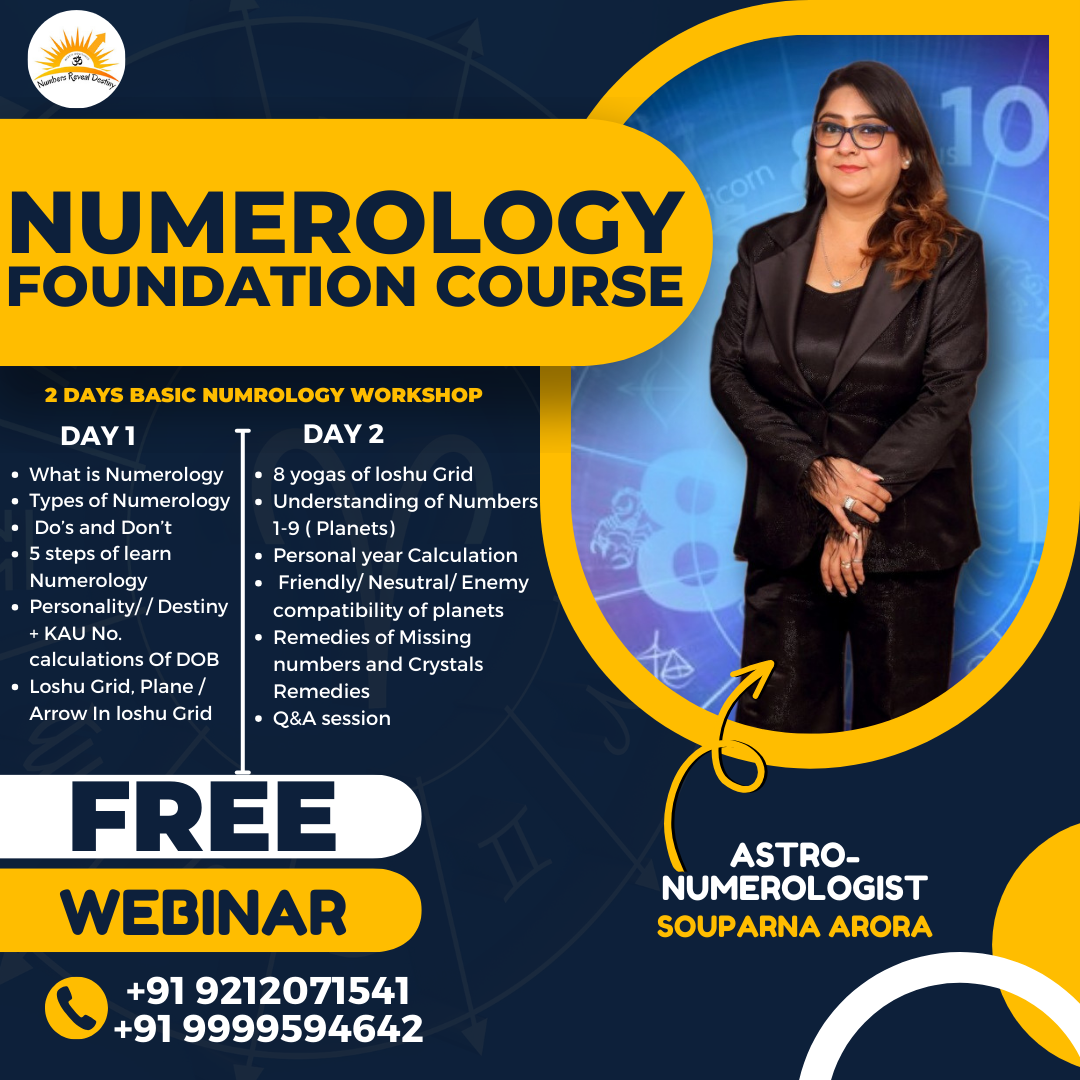 Numerologist Souparna Arora Facebook ad