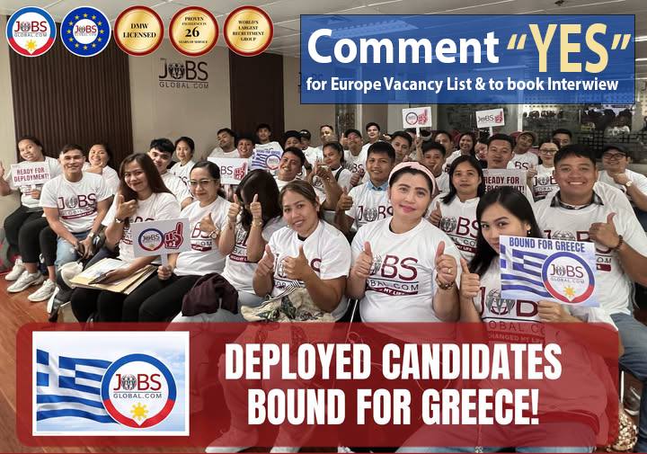 JobsGlobal.com and ACHR Global Immigration & Employment Services Facebook ad: EUROPE IS HIRING, CROATIA | HUNGARY | ALBANIA