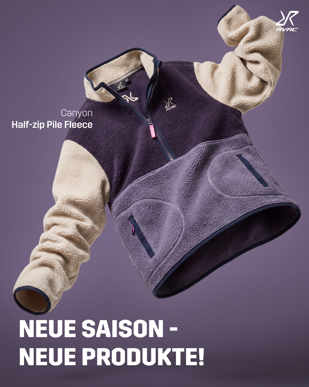 RevolutionRace Facebook ad: NEUE SAISON = NEUE PRODUKTE!