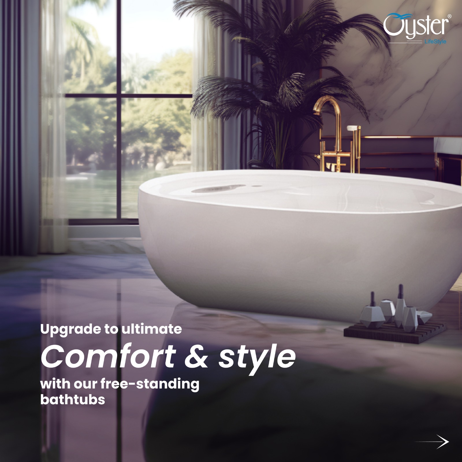 Oyster LifeStyle Facebook ad