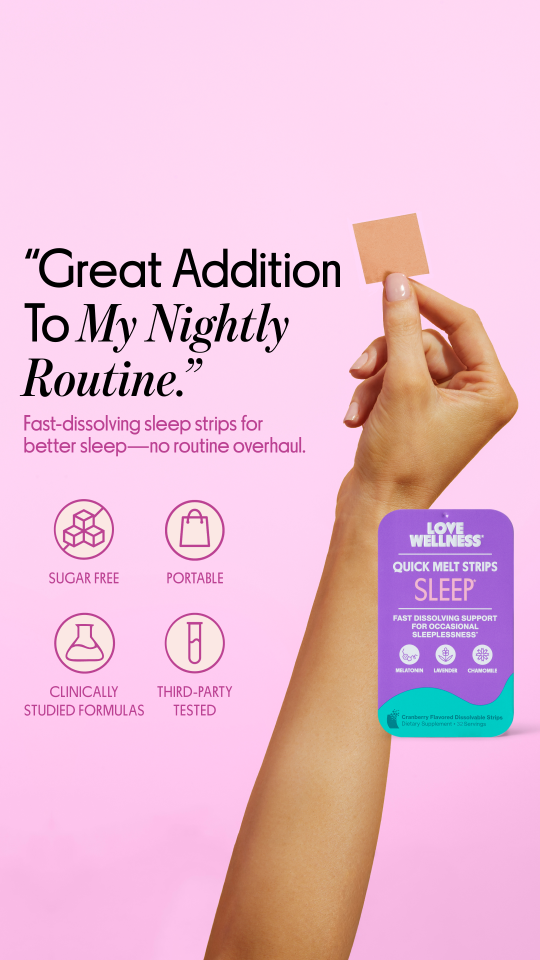 Love Wellness Facebook ad