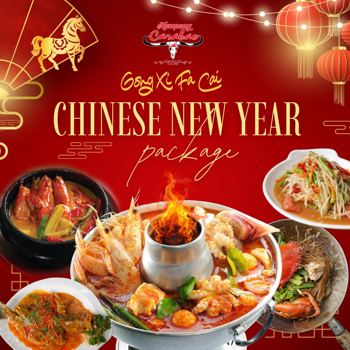 Kampung Carabao Thai Restaurant Facebook ad