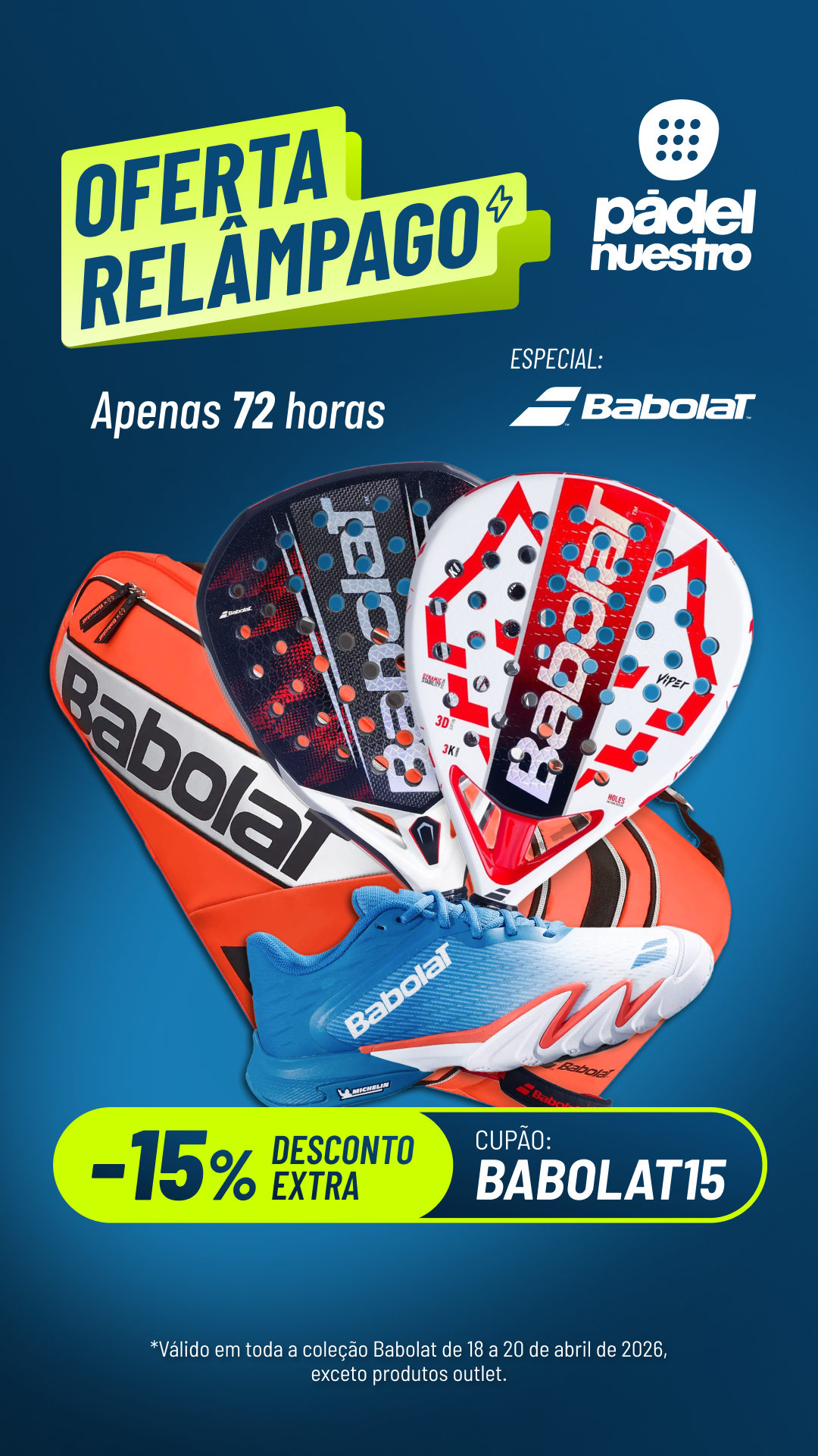 Padel Nuestro España Facebook ad