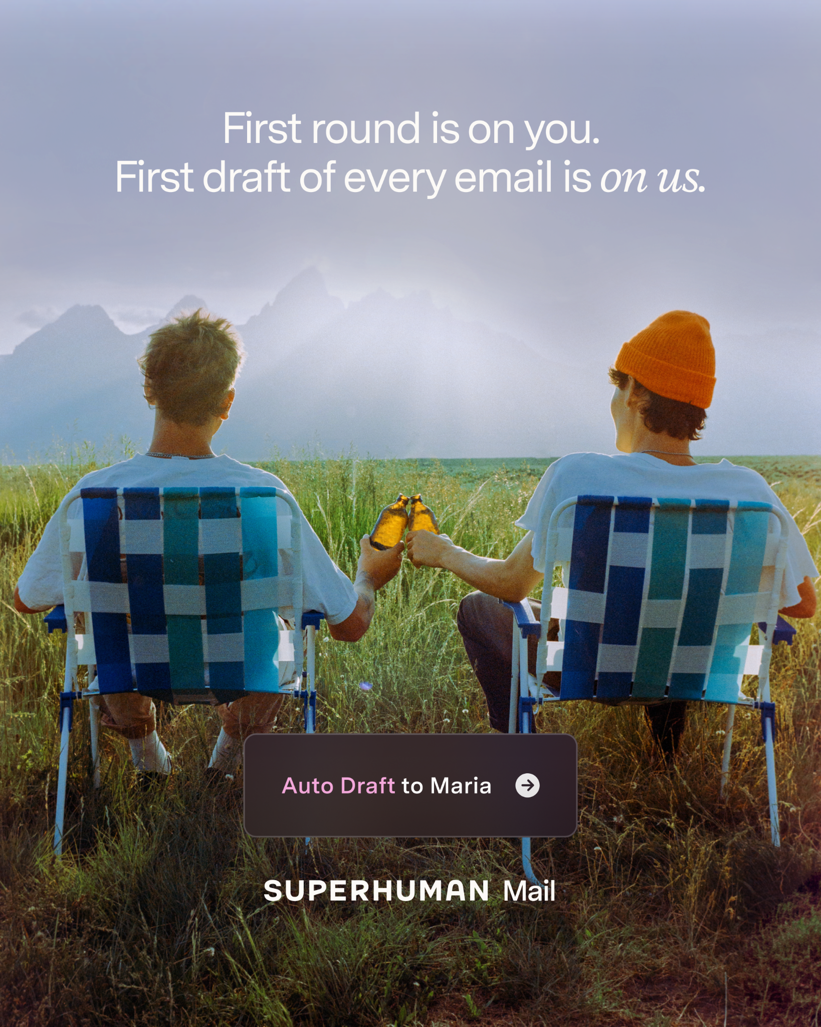 Superhuman Mail Facebook ad