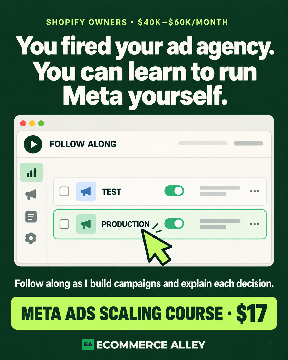 Josh Coffy Facebook ad