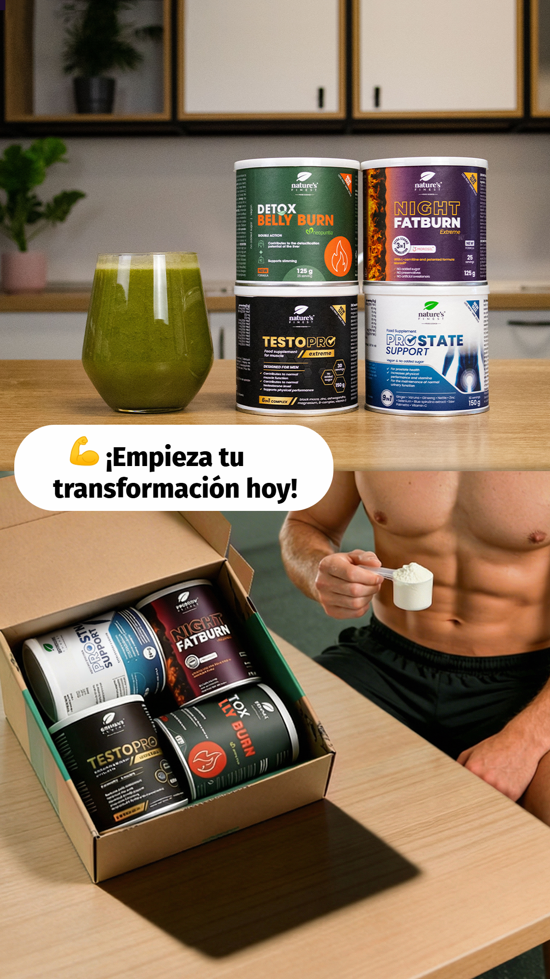 Nature's Finest España Facebook ad