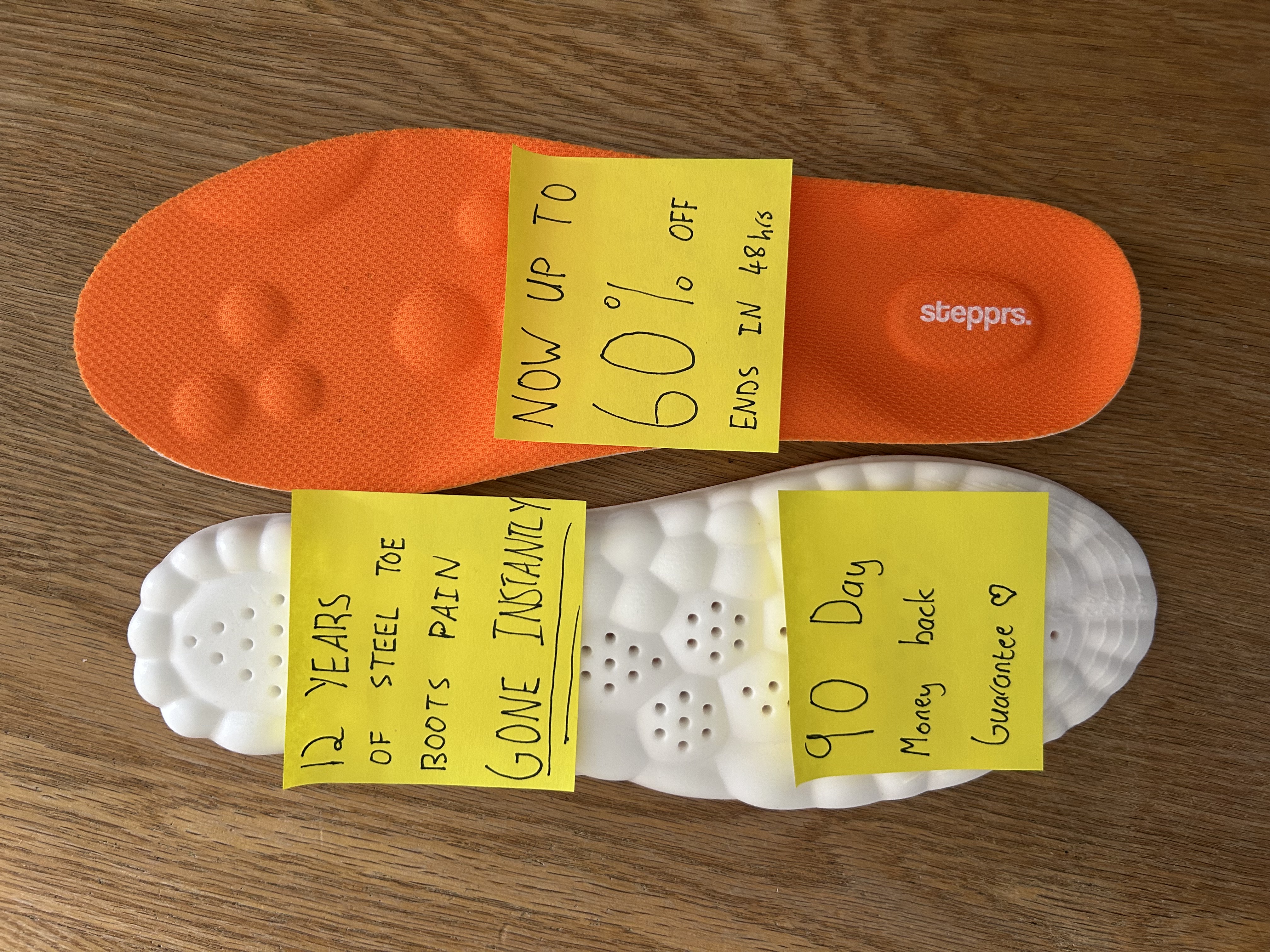 Foot Health Club Facebook ad