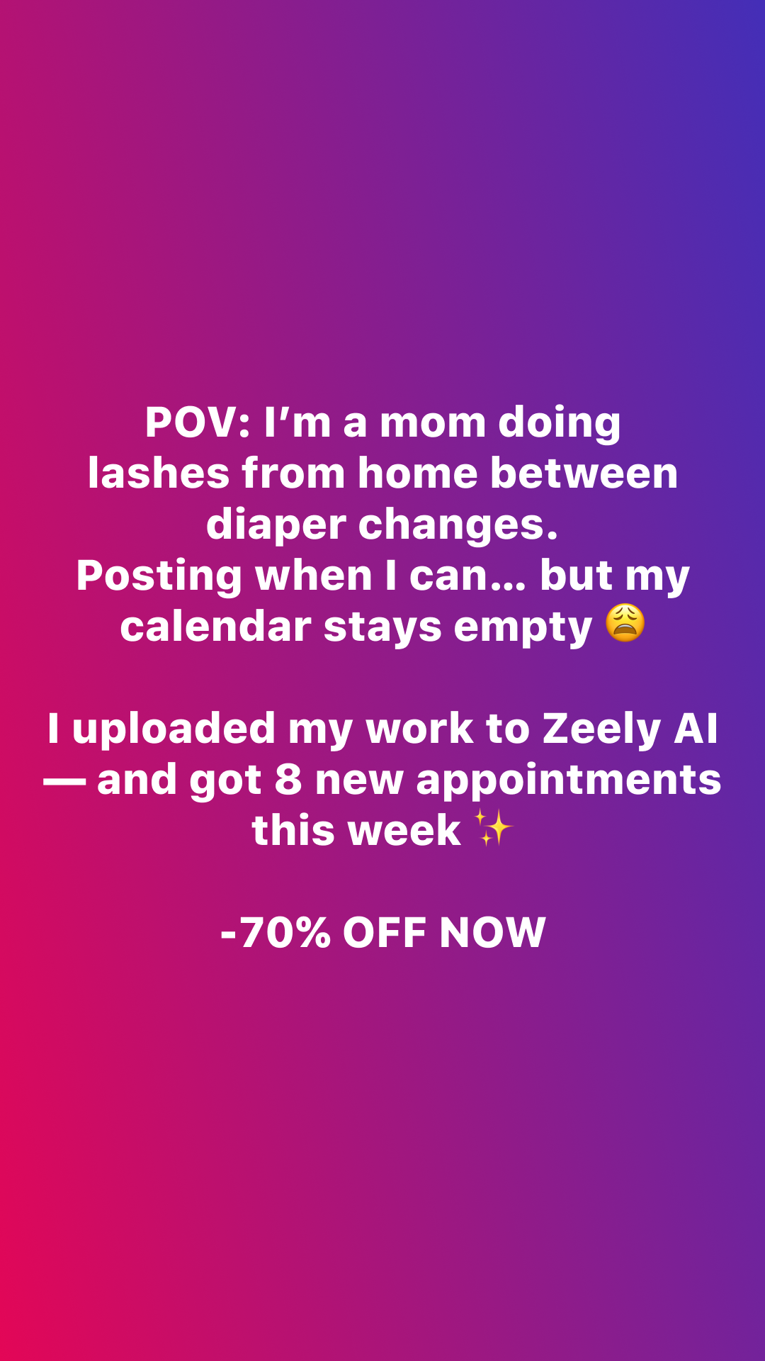 Zeely Facebook ad