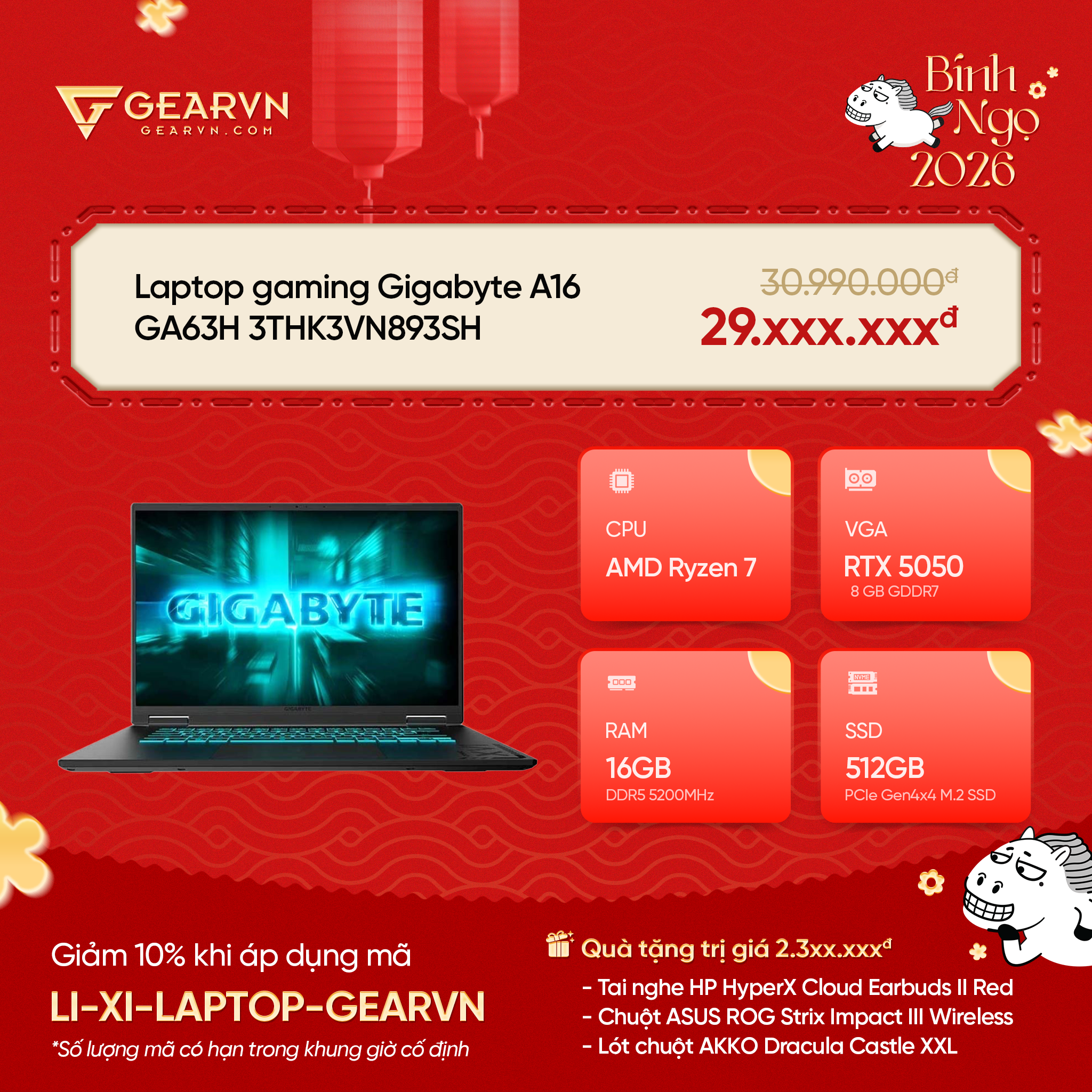 Gearvn Facebook ad