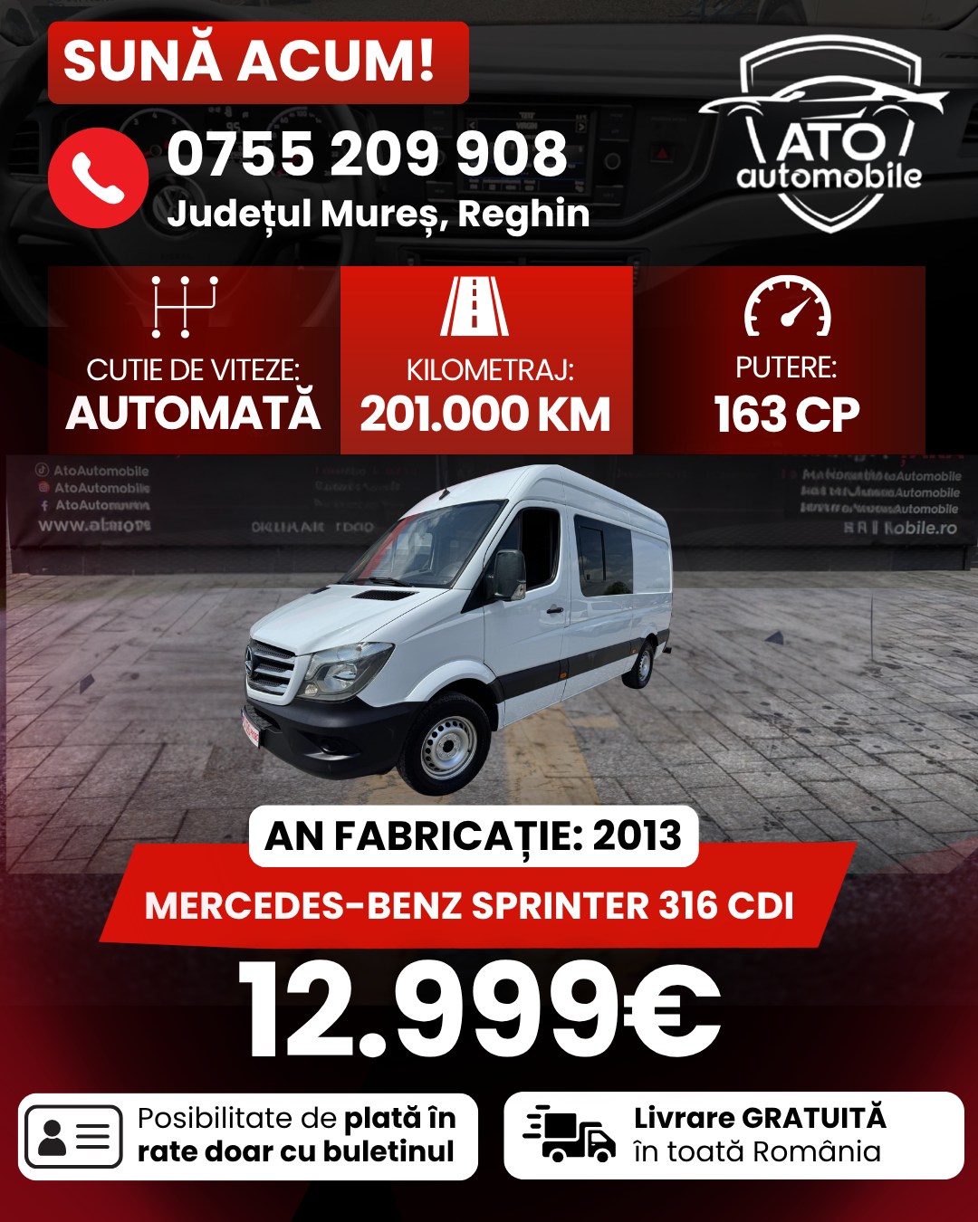 Ato Automobile Facebook ad