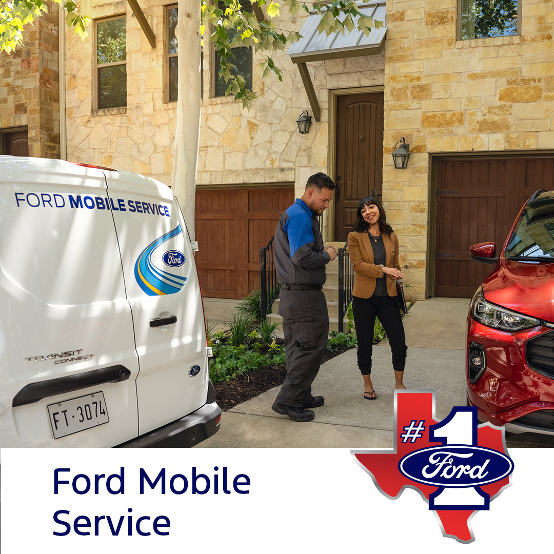 Houston Area Ford Dealers Facebook ad: Ford Mobile Service