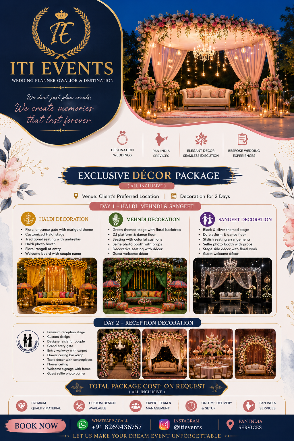 ITI Events Facebook ad: Dreaming of a Wedding Beyond the Ordinary?