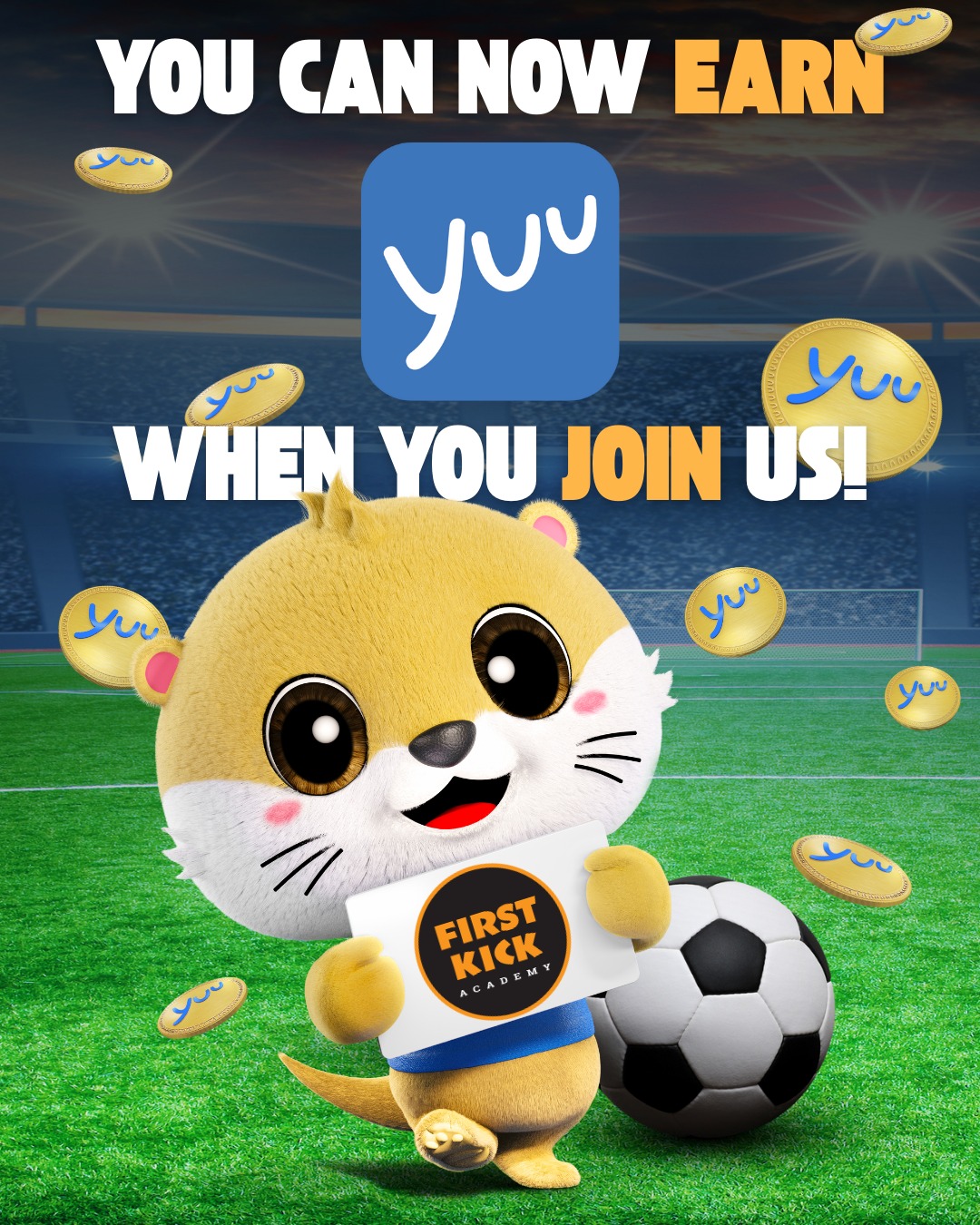 First Kick Academy Facebook ad