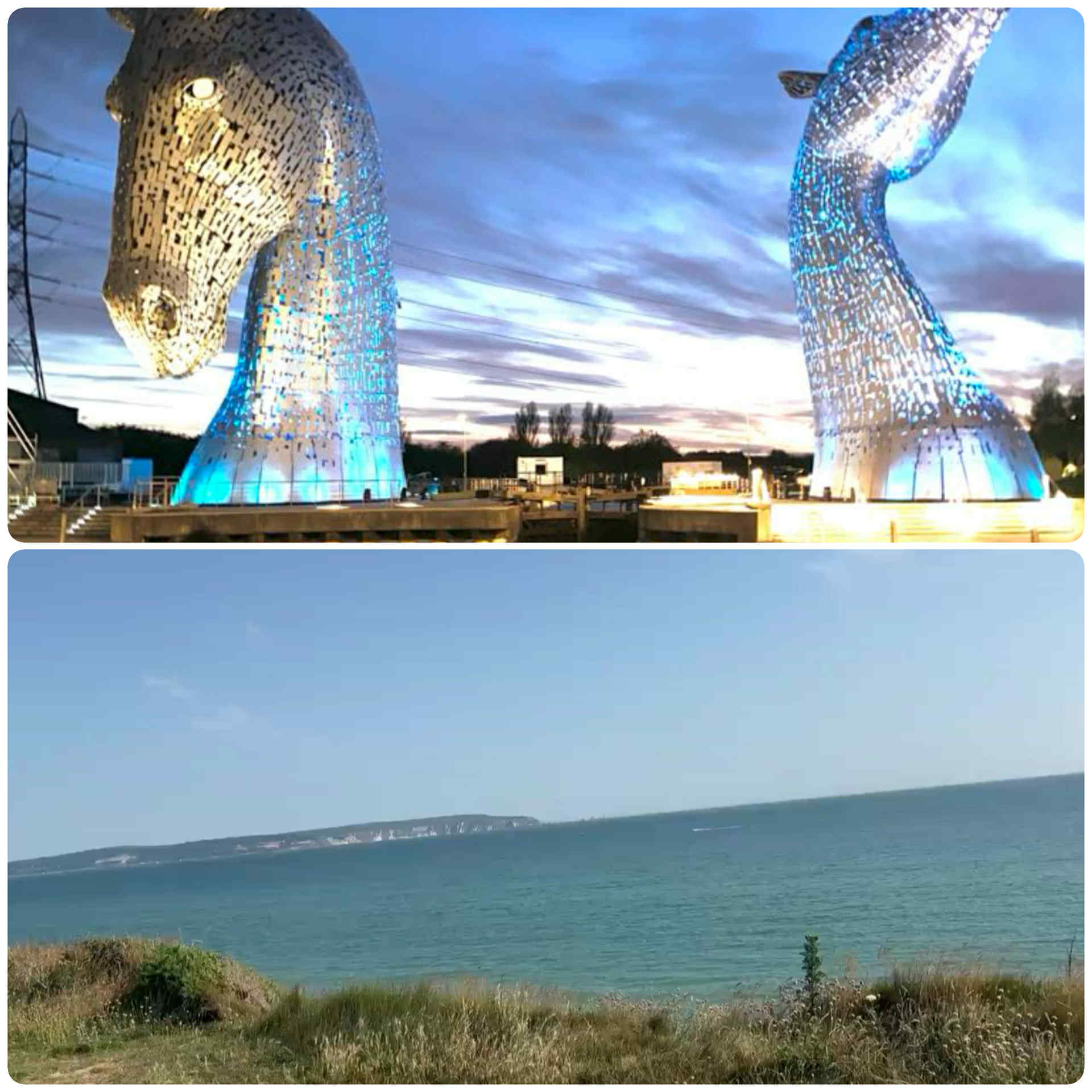 Helen dalton online Facebook ad: The most prominent horse statue are The Kelpies…