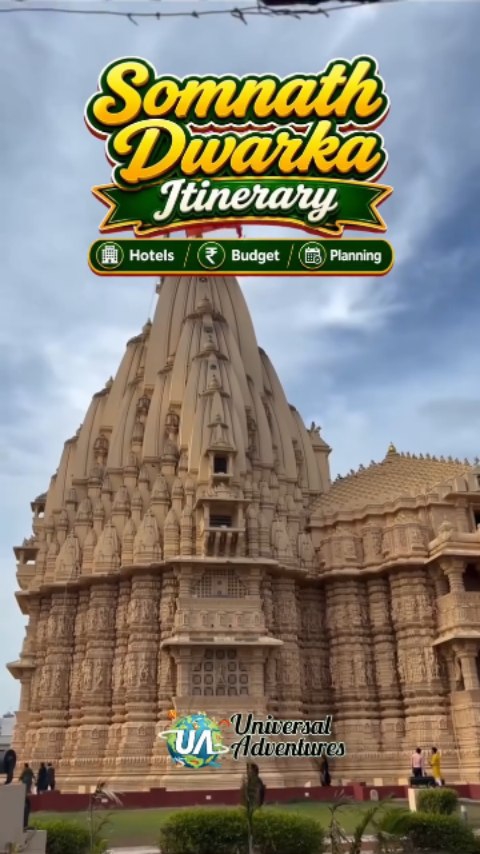 Universal Adventures Facebook ad: Somnath dwarka Private & Group Tours