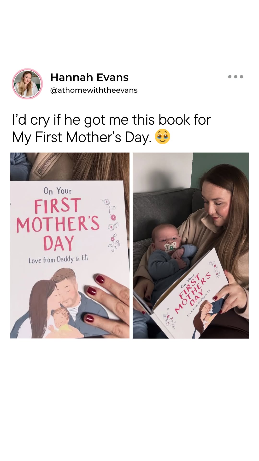 Wonderbly Facebook ad