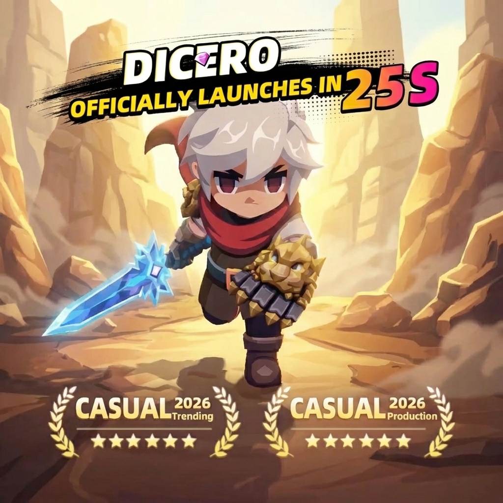 Dicero Facebook ad: Explore the Hottest Roguelite Game of 2026!