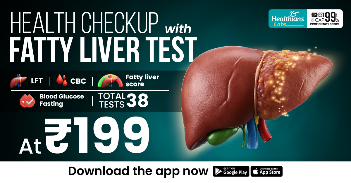 Healthians Facebook ad