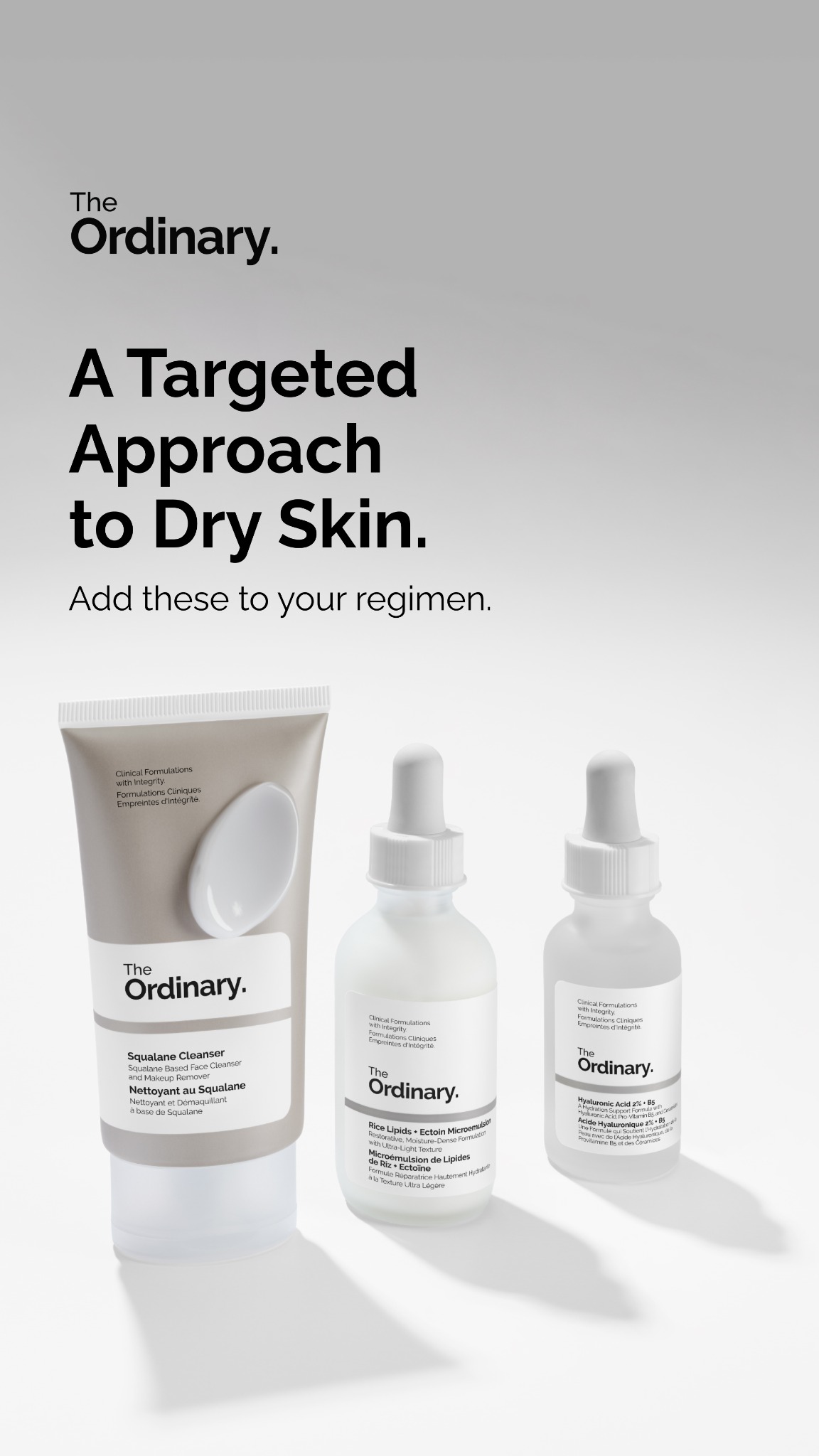 The Ordinary Facebook ad