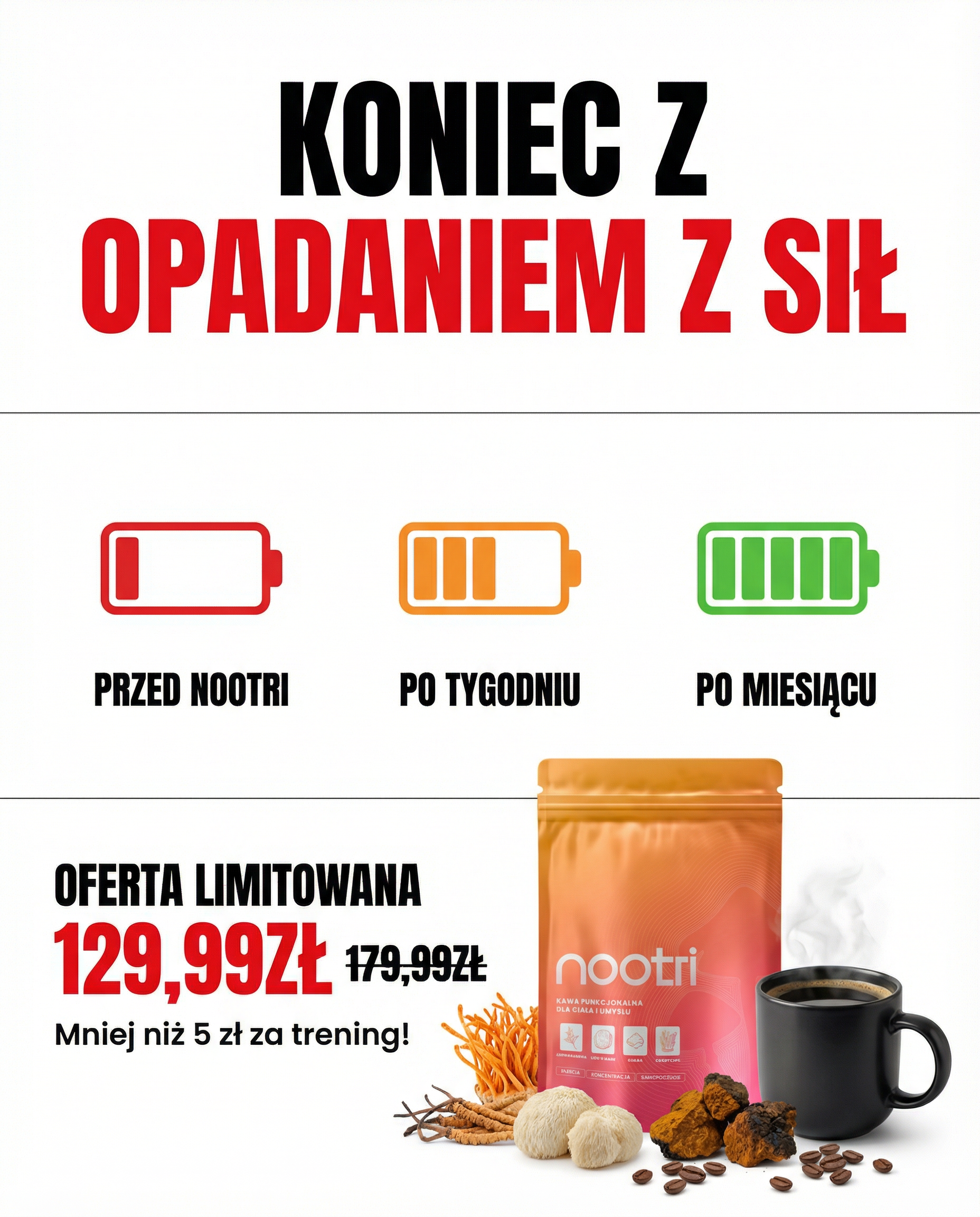 Sekret Grzybów Adaptogennych Facebook ad