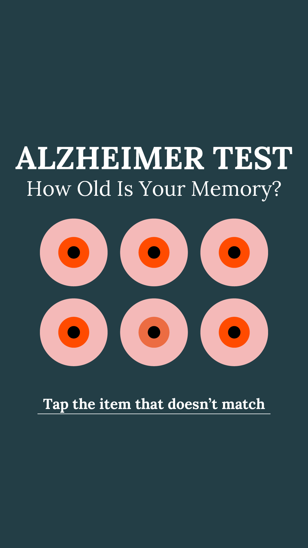 Brain Health Check Facebook ad