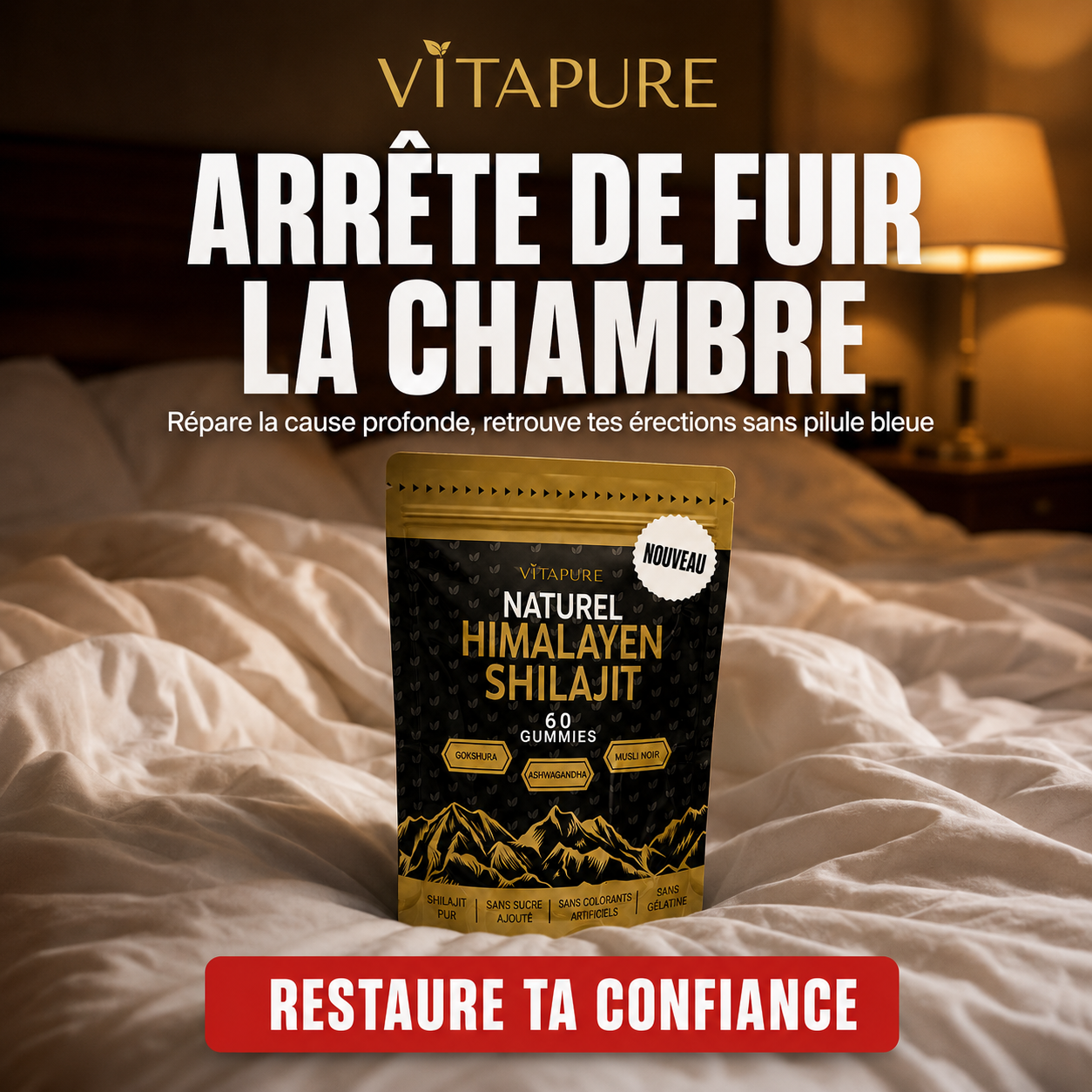 Vitalité France Magazine Facebook ad: Le Secret des Hommes Diabétiques Devient Viral pour une…