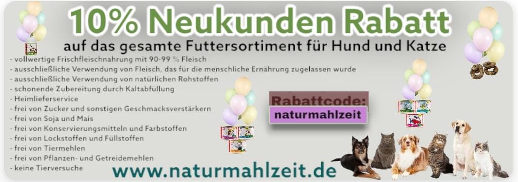 naturmahlzeit.de Facebook ad: www.naturmahlzeit.de | Hundefutter & Katzenfutter von Anifit