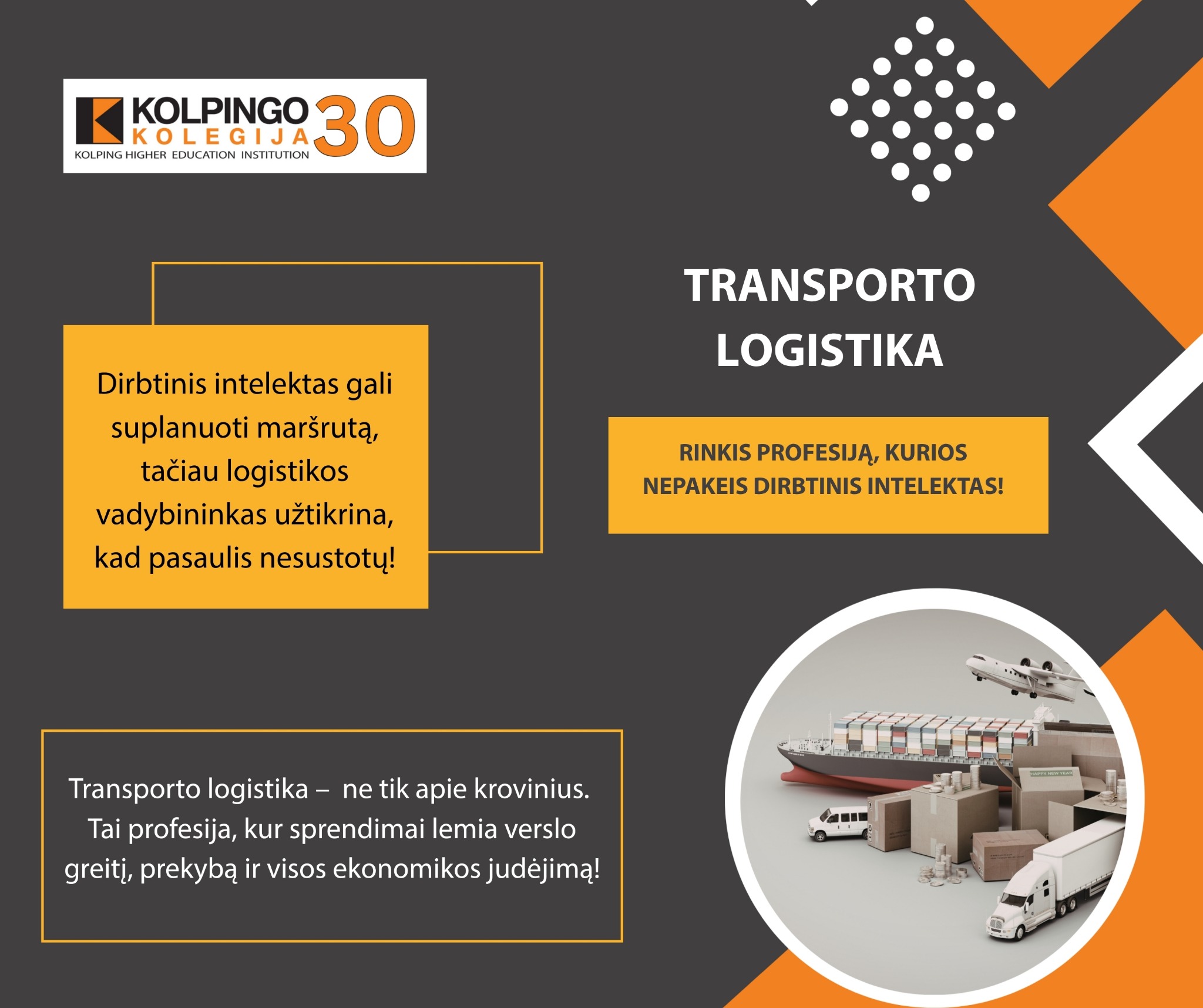Kolpingo kolegija Facebook ad
