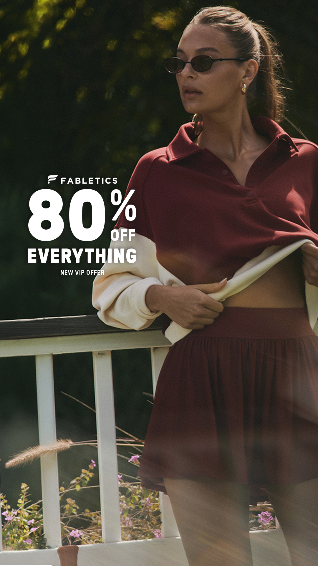 Fabletics Facebook ad