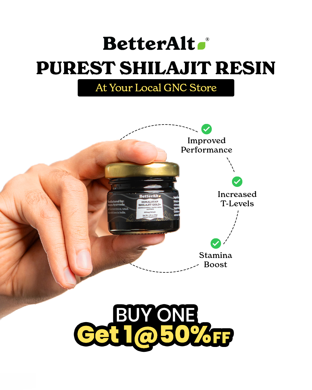 GNC Live Well Facebook ad