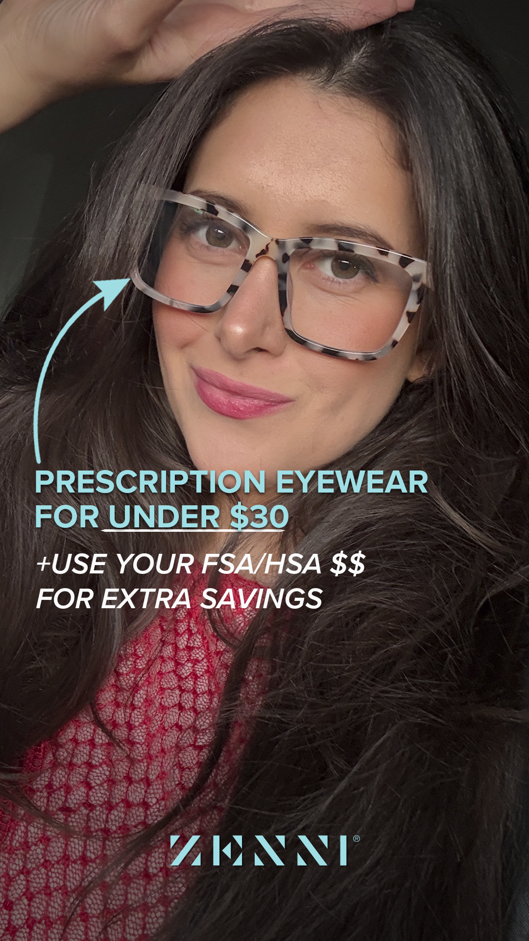 Zenni Optical Facebook ad